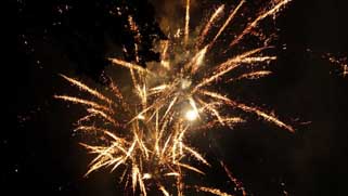 fajerwerki w S�awie 2013