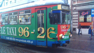   stary tramwaj grudziadz 2006  